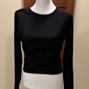Lululemon Black Ribbed Top